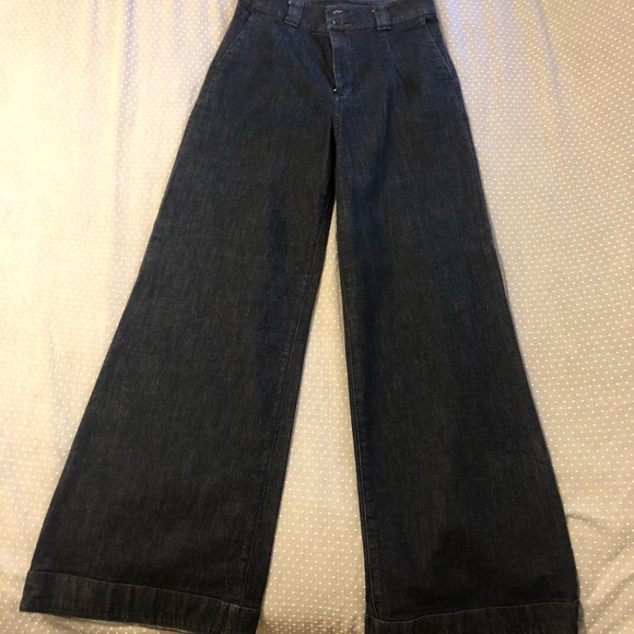 Wide Leg Bellbottom Jeans - Picture 2 of 8